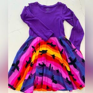 Girls airplane dress